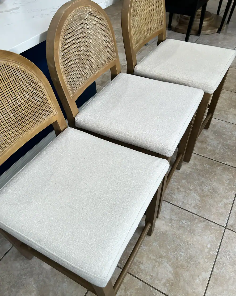 Dining chair after upholstery cleaning in Jacksonville FL